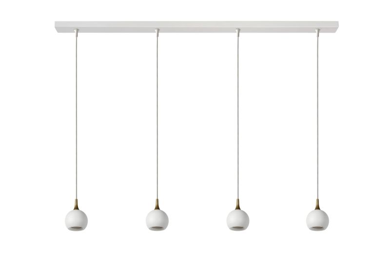 Lucide FAVORI - Závesné svietidlo - 4xGU10 - Biele